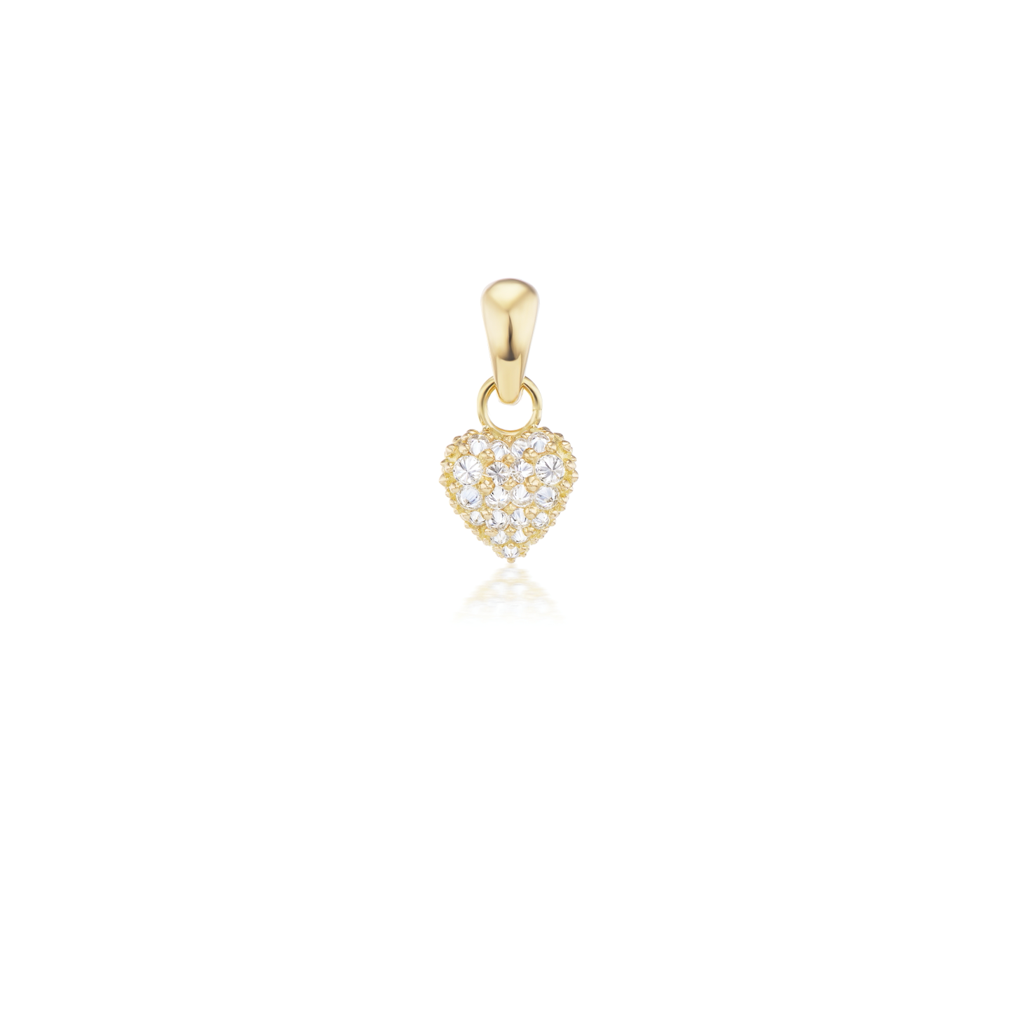 'Pierce Your Heart' Diamond Heart Charmlette Pendant