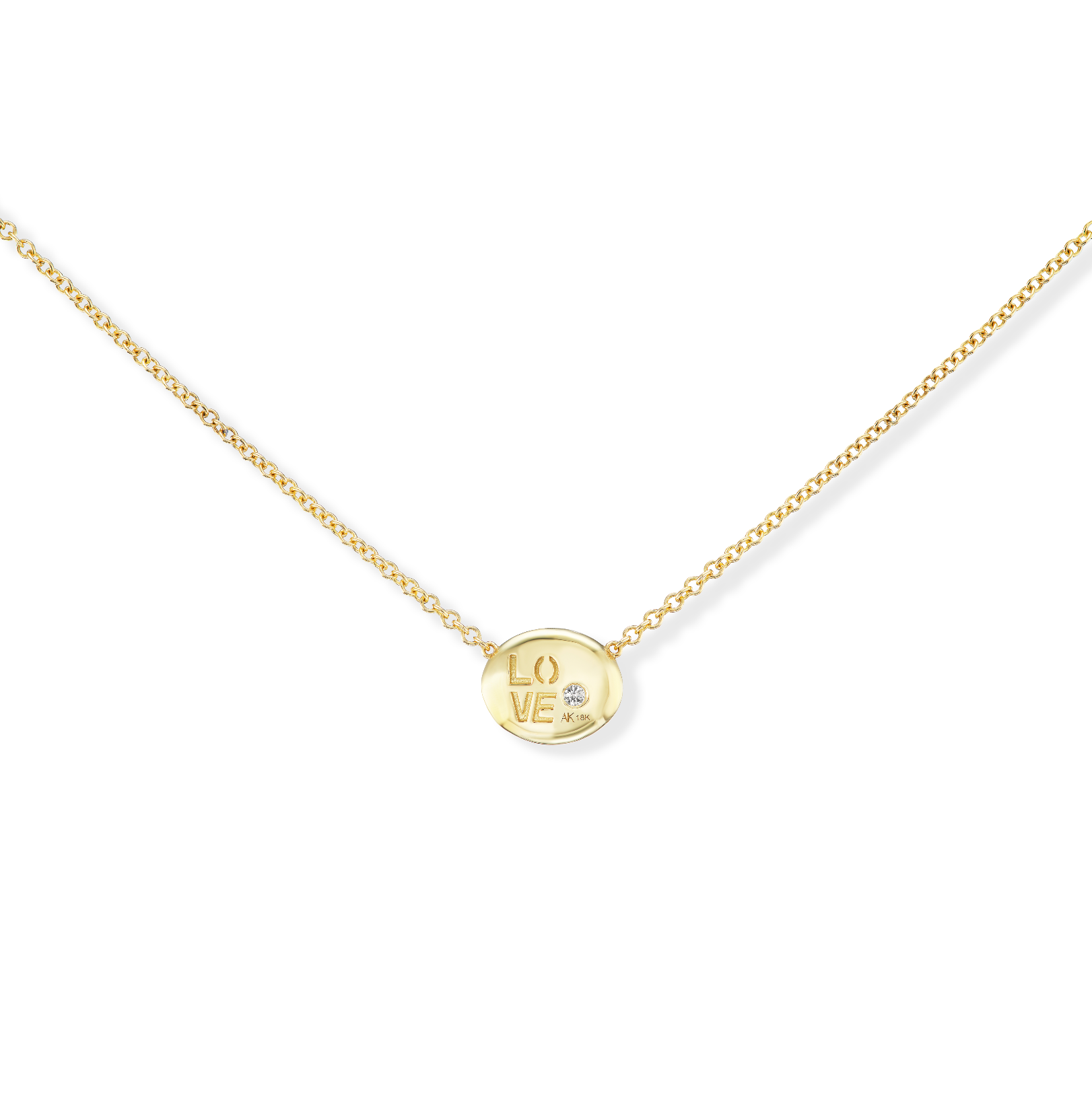 Pebble Pendant Necklace