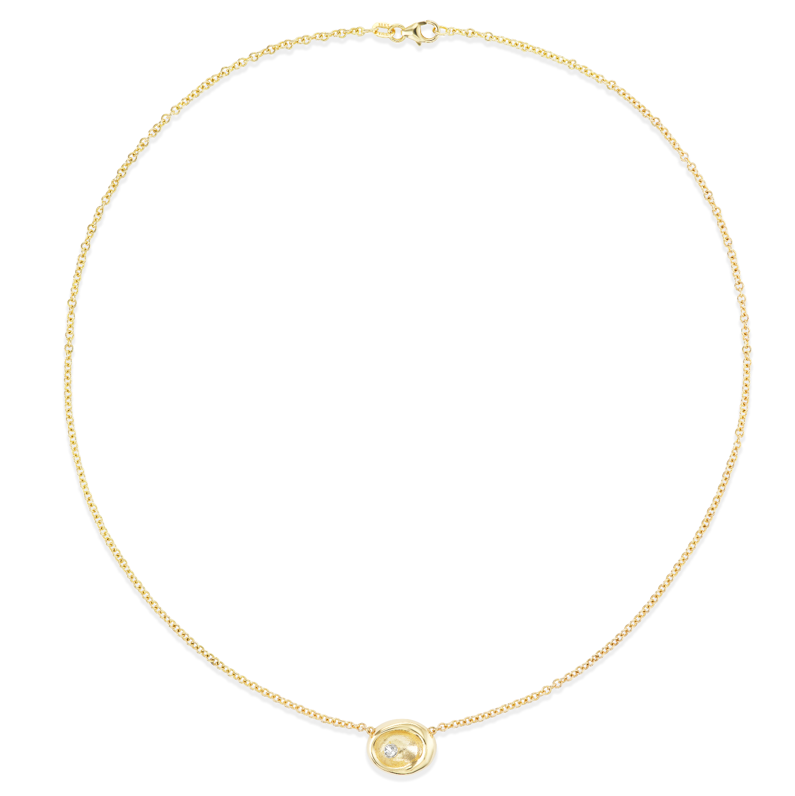 Pebble Pendant Necklace
