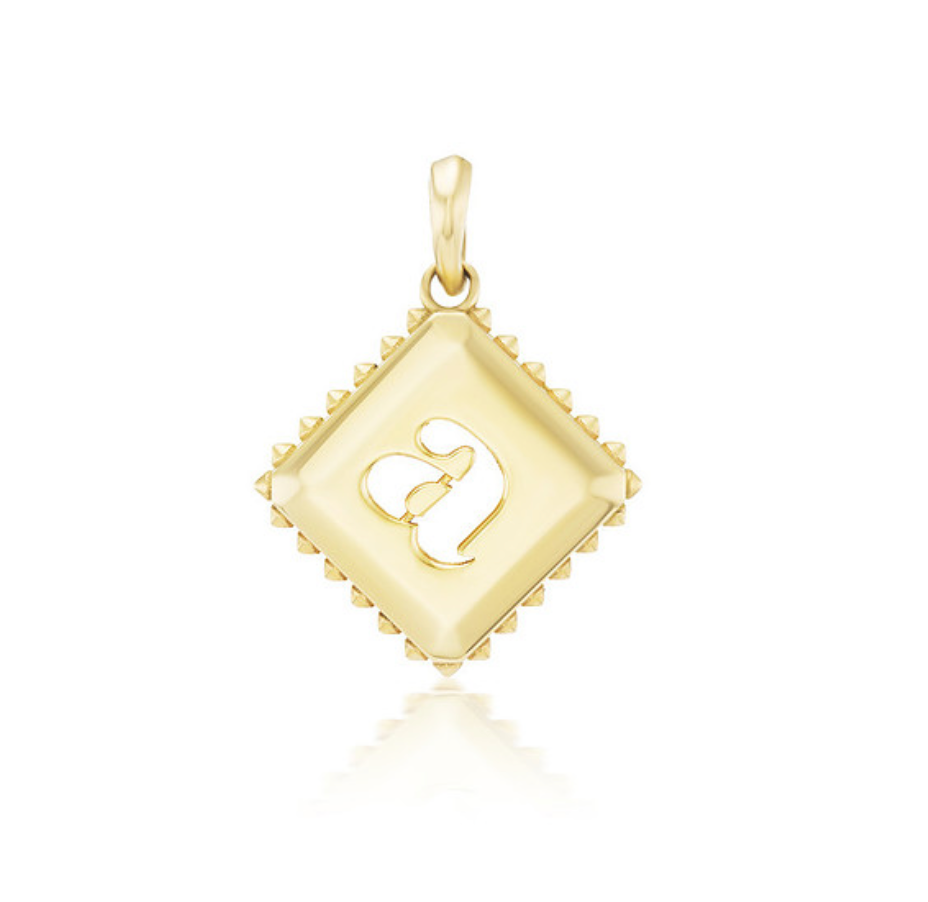Small Initial Pendant