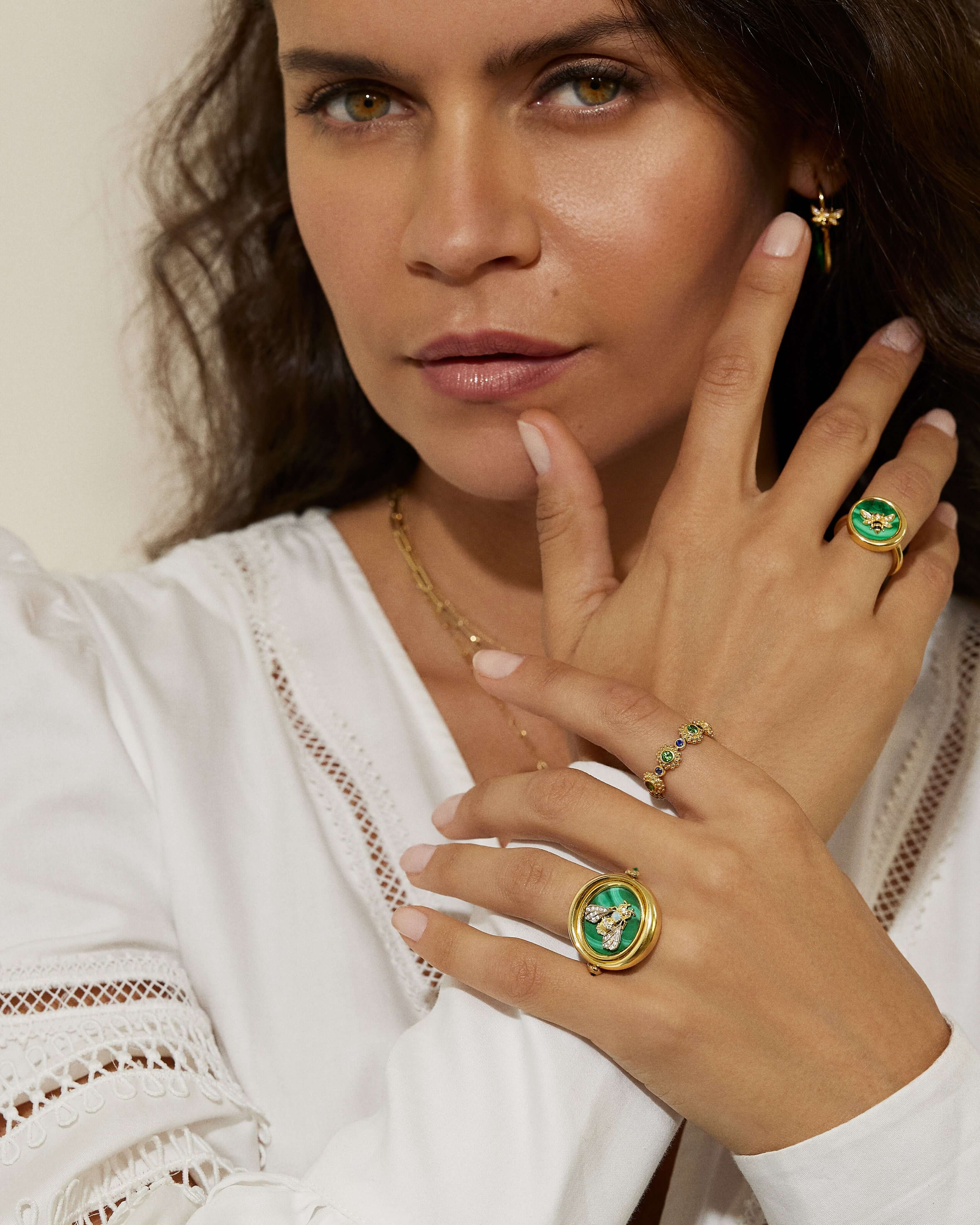 4 Elements: 'Earth' Flip Ring