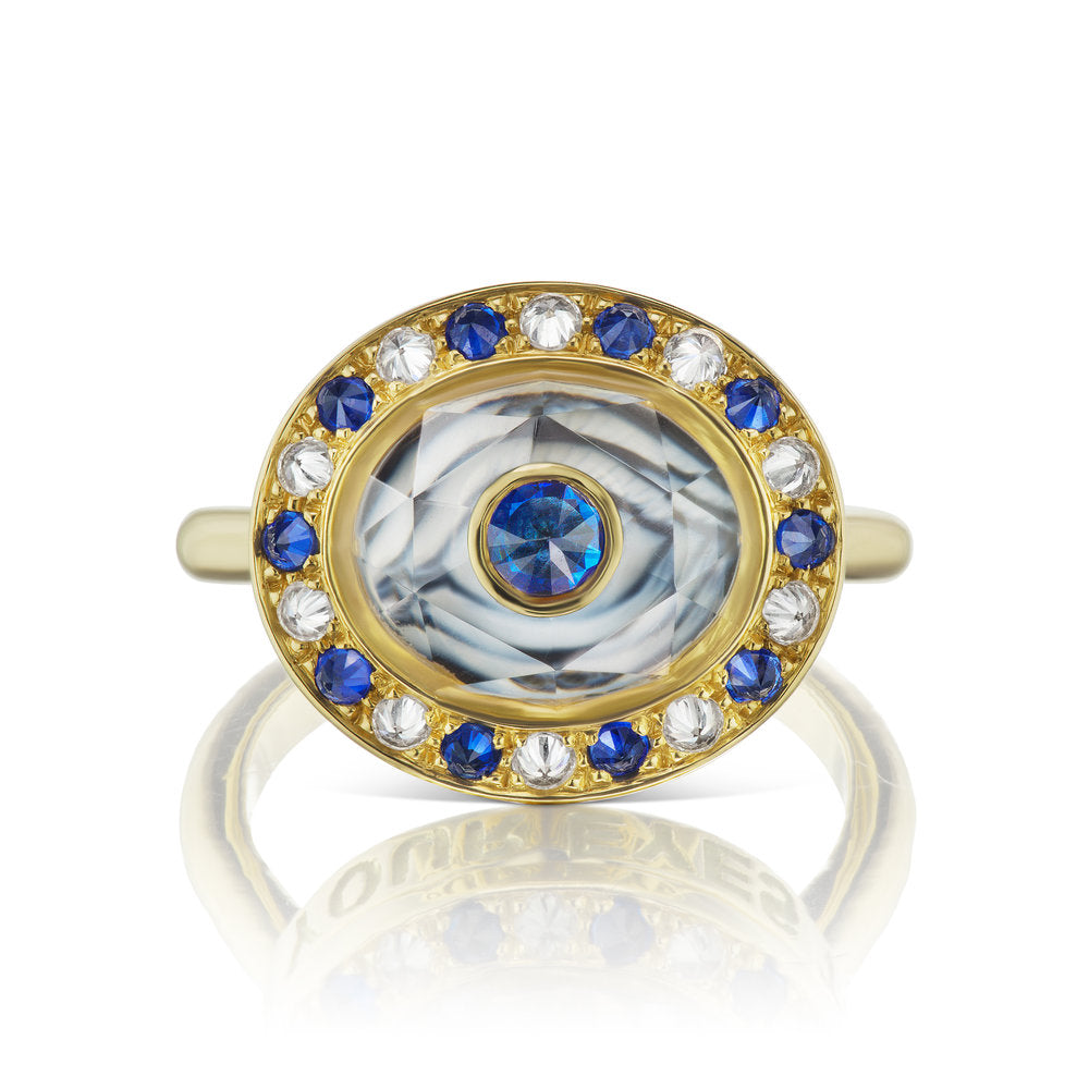 Eye Love Locket Ring
