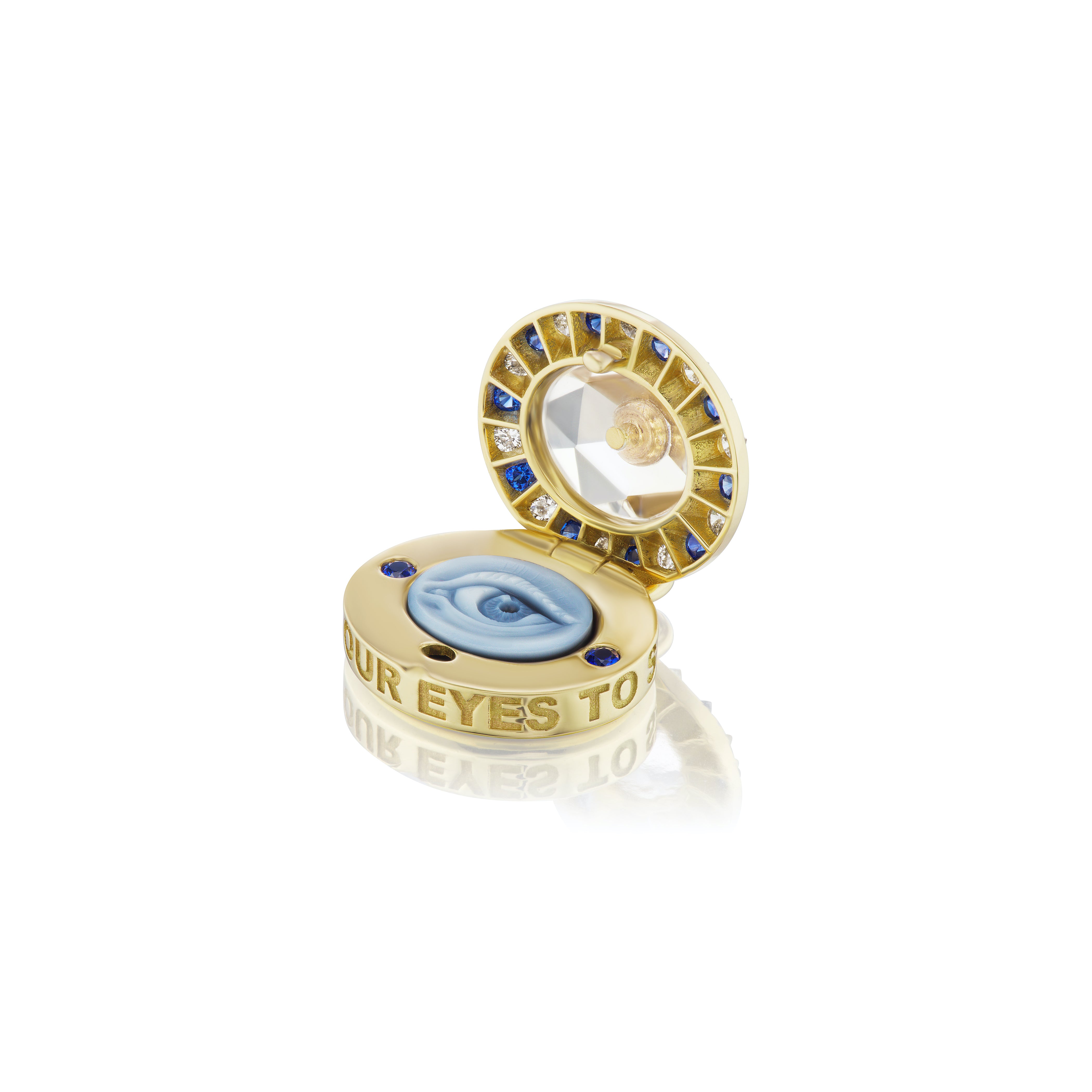 Eye Love Locket Pendant