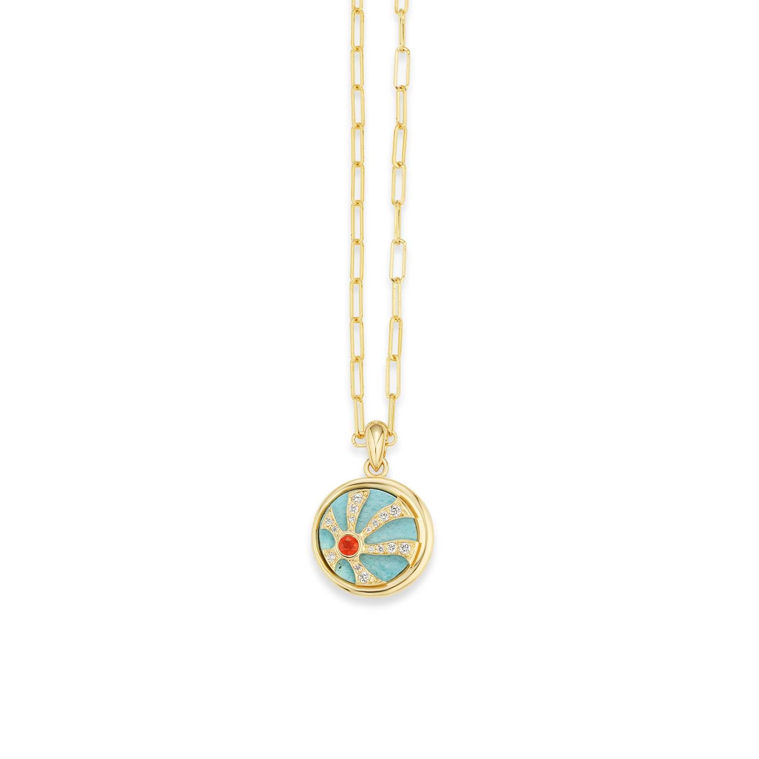 4 Elements: 'Fire' Pendant Necklace