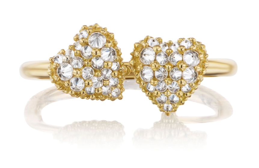 'Pierce Your Heart' 'Moi et Toi' Diamond Ring