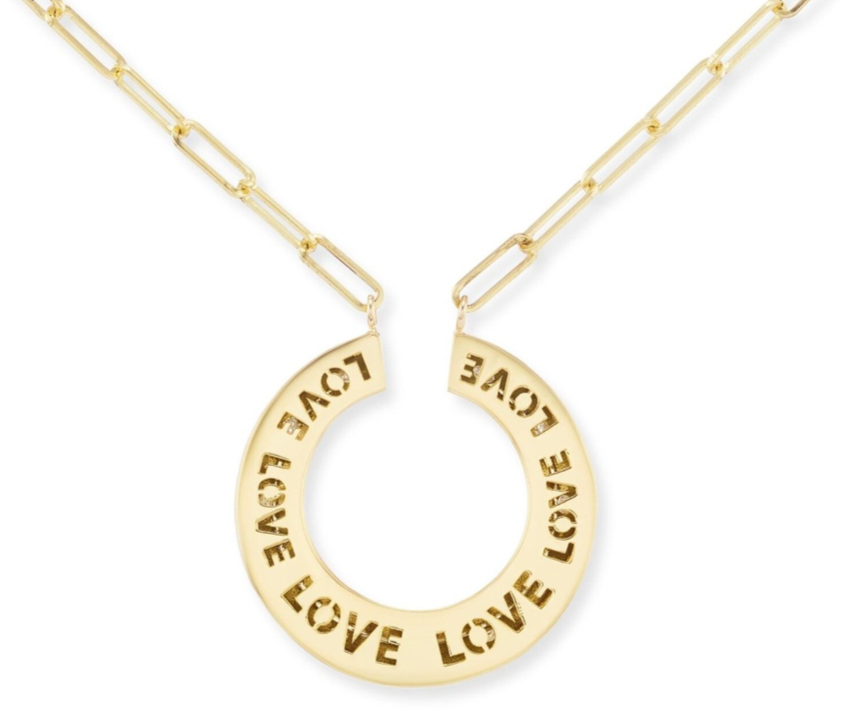 Attitude Twist Diamond Necklace