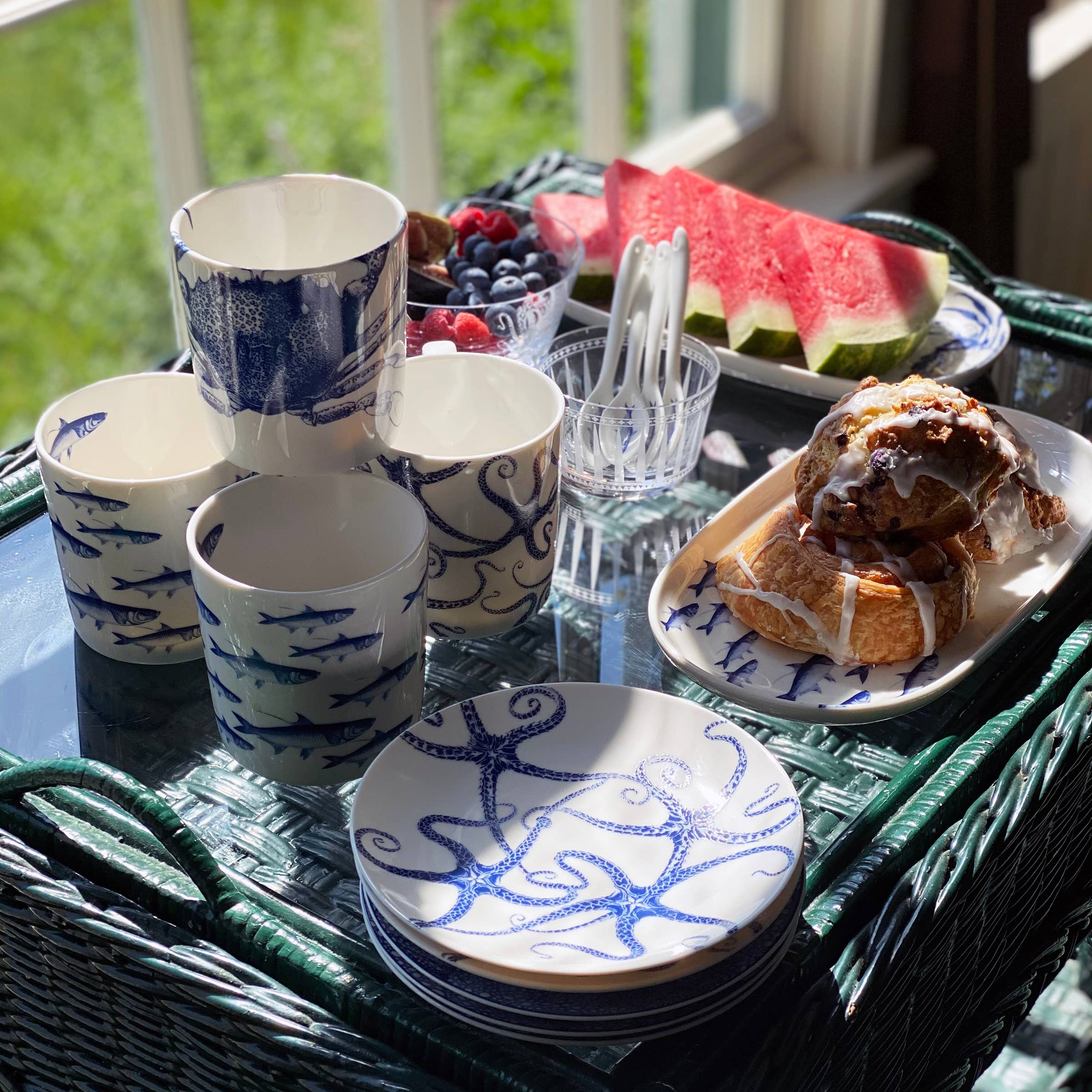 Starfish Small Plates, Set of 4: Set of 4