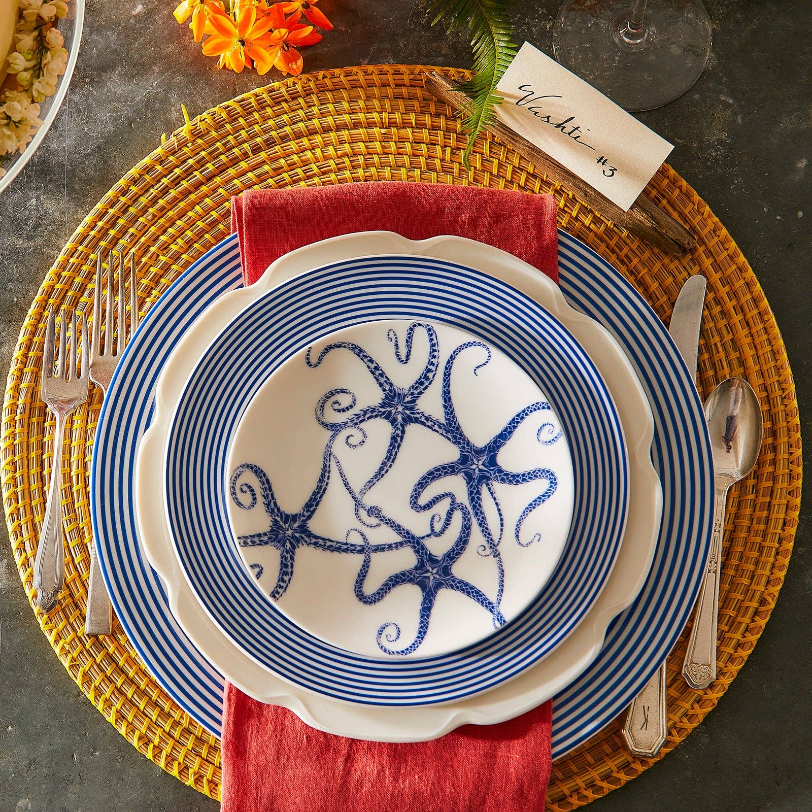 Starfish Small Plates, Set of 4: Set of 4