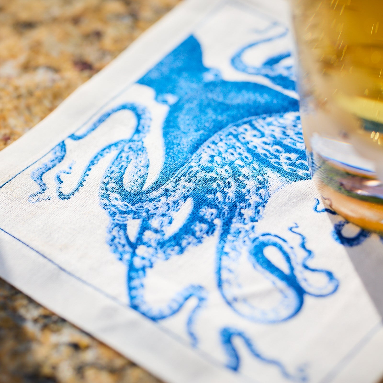 Coastal Cocktail Napkin Roll