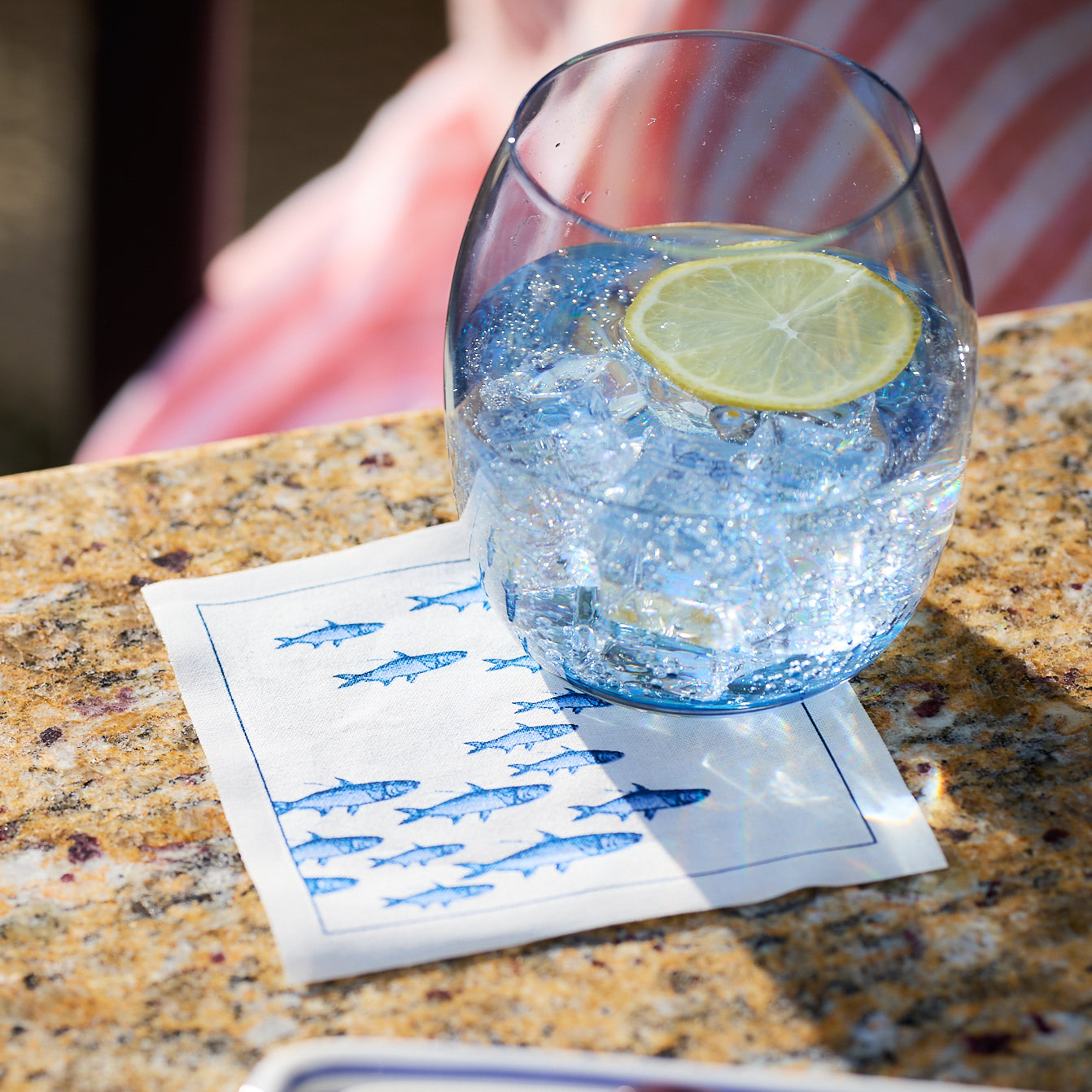 Coastal Cocktail Napkin Roll