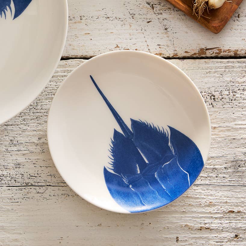 Horseshoe Crab Coupe Salad Plate: Single