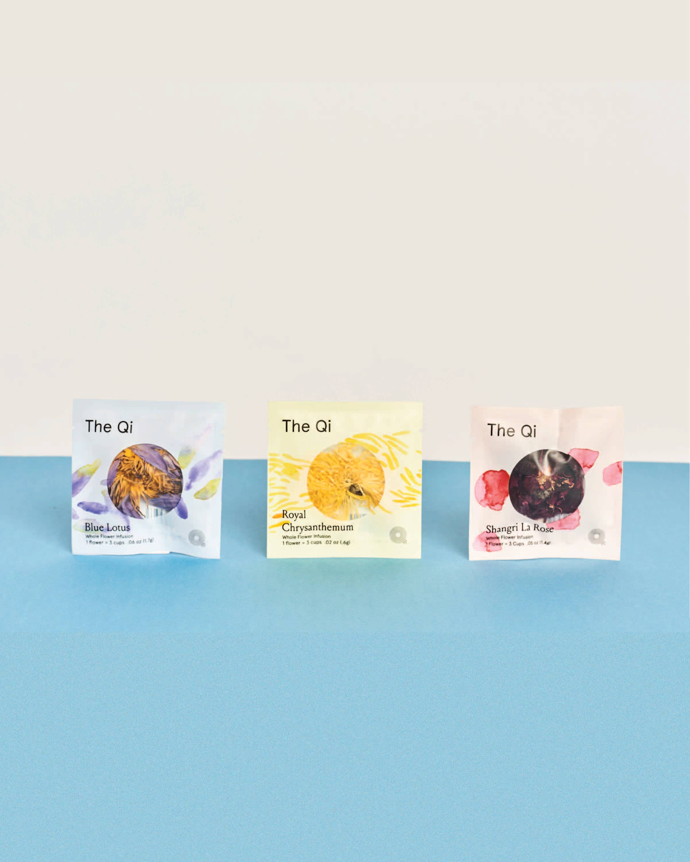 The Qi -  Floral Tea Tasting Sampler