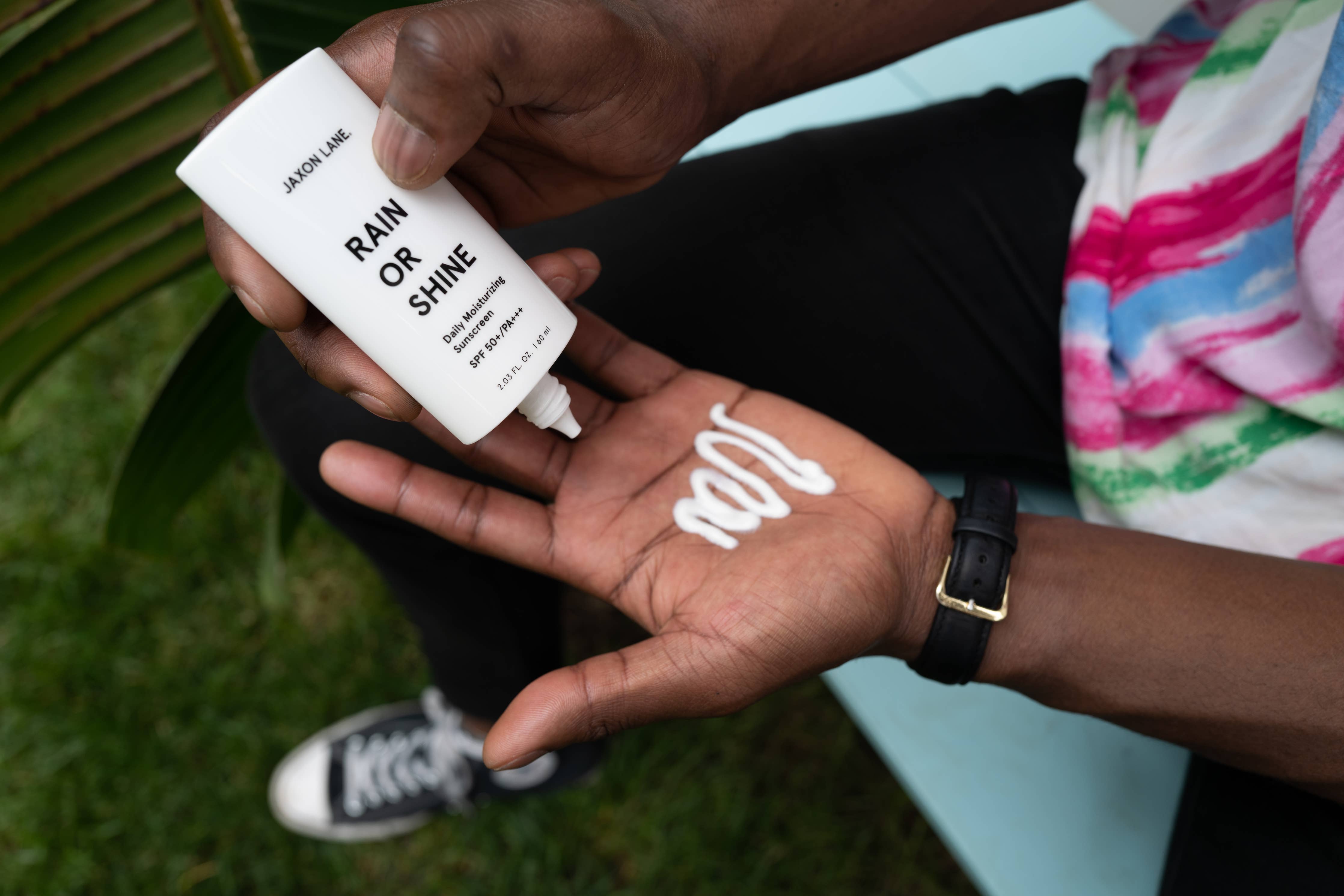 RAIN OR SHINE Daily Moisturizing Sunscreen SPF 50+ Unscented