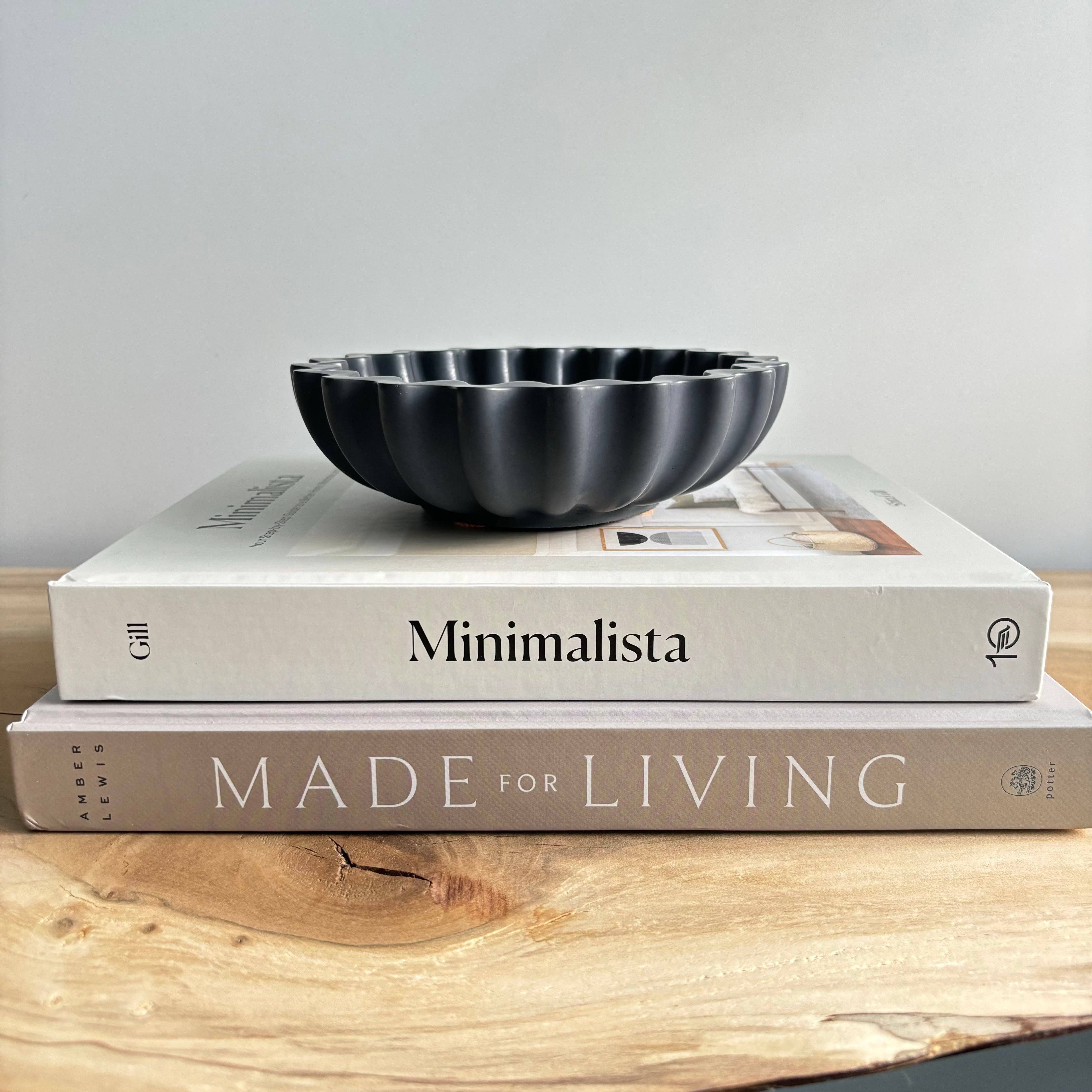 Kyma - Ruffle Bowl | Scallop Bowl | Ripple Bowl : Off White