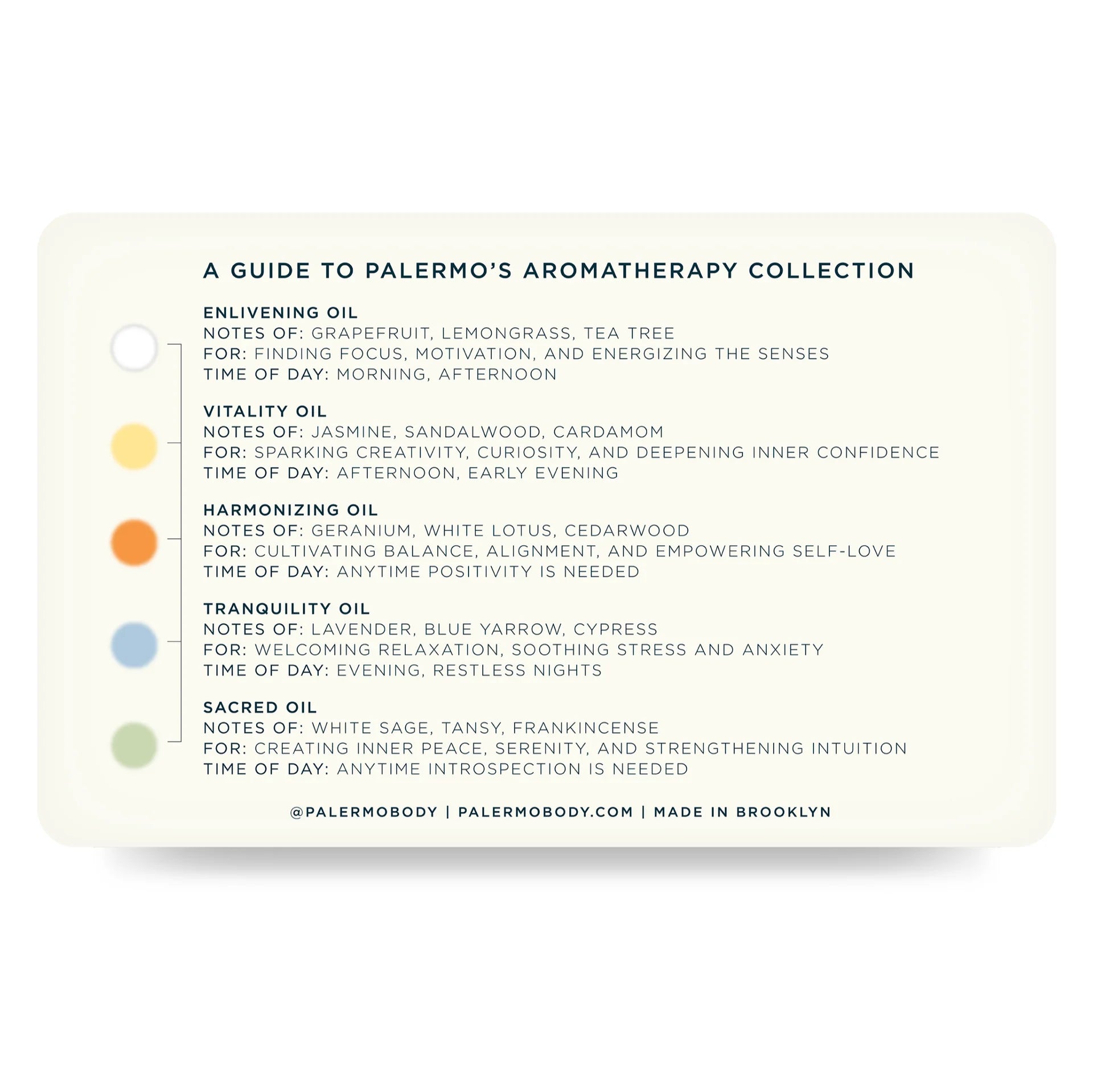 Palermo Body - The Aromatherapy Collection