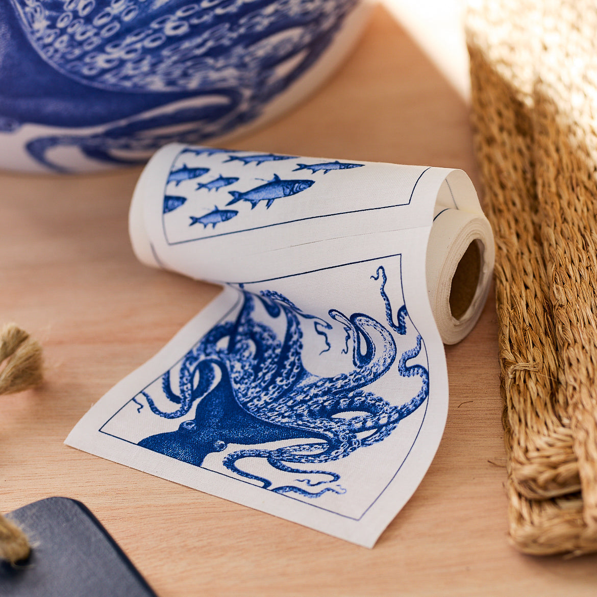 Coastal Cocktail Napkin Roll