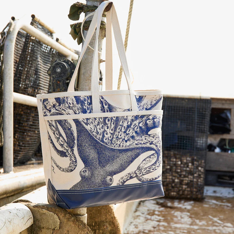 Lucy the Octopus Caskata x Steele Everyday Tote Bag