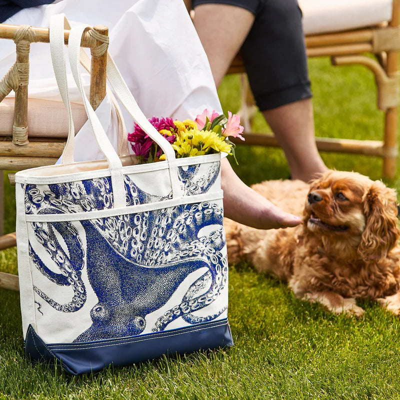 Lucy the Octopus Caskata x Steele Everyday Tote Bag