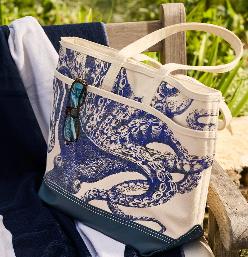 Lucy the Octopus Caskata x Steele Everyday Tote Bag
