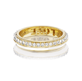 'Sweet, Happy Life' Stacking Rings Diamond
