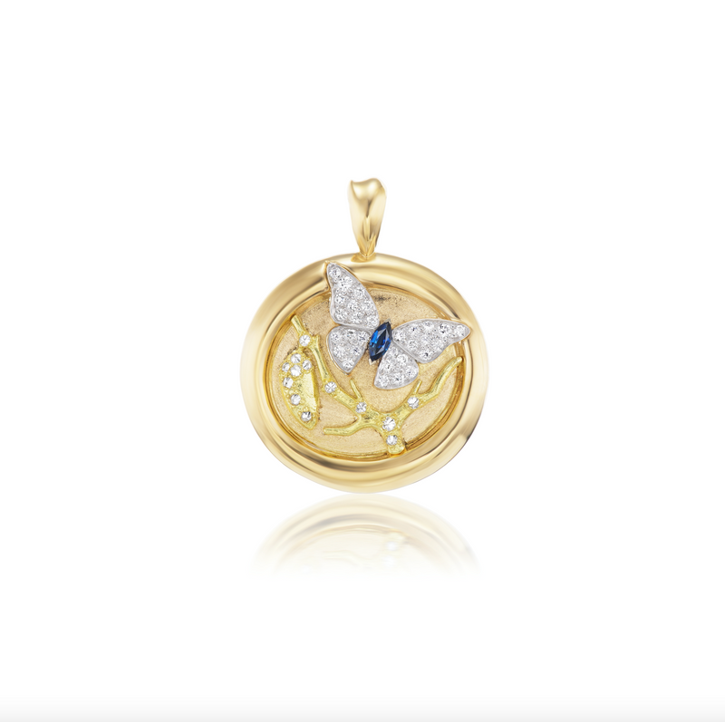 Impeccable Words Evolve Signet Pendant
