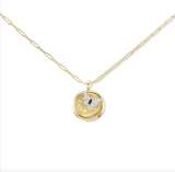 Impeccable Words Evolve Signet Pendant