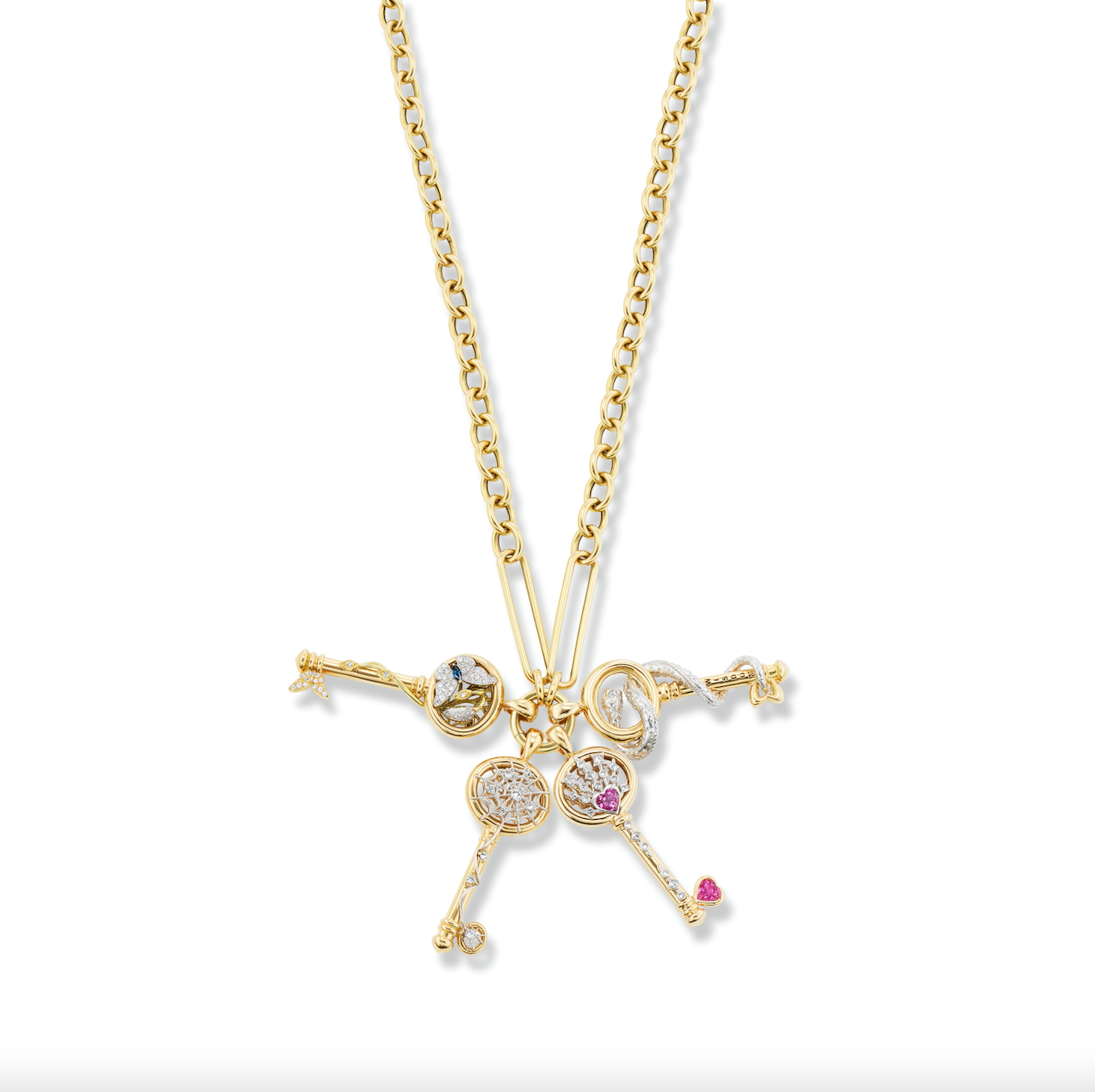 Evolution Butterfly Key Necklace