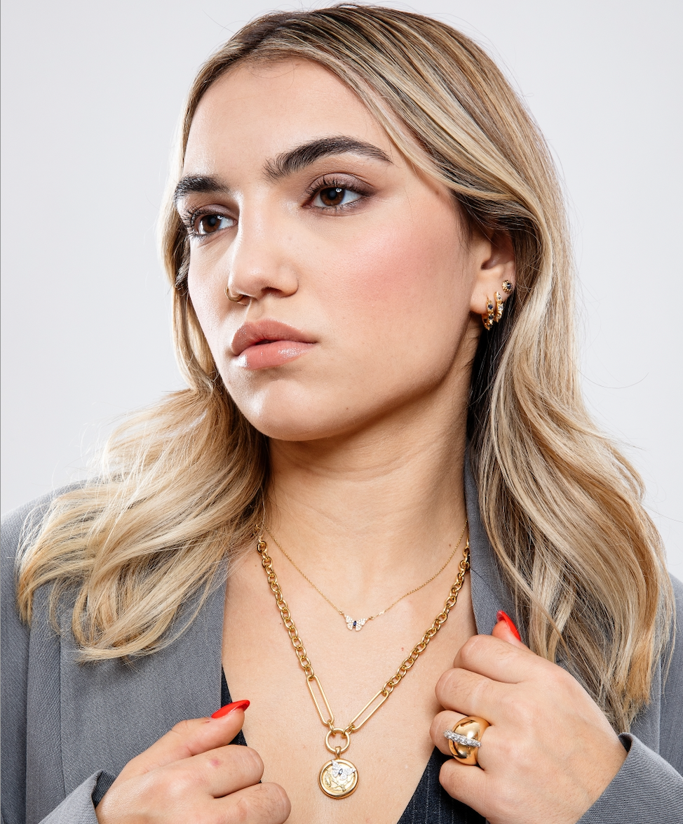 Impeccable Words Evolve Butterfly Charm Necklace