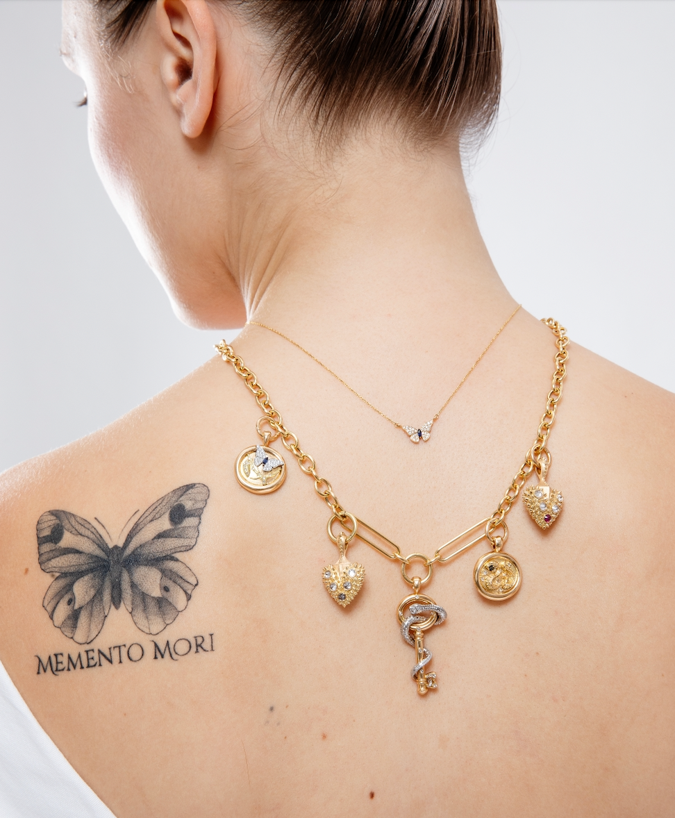 Evolution Butterfly Key Necklace
