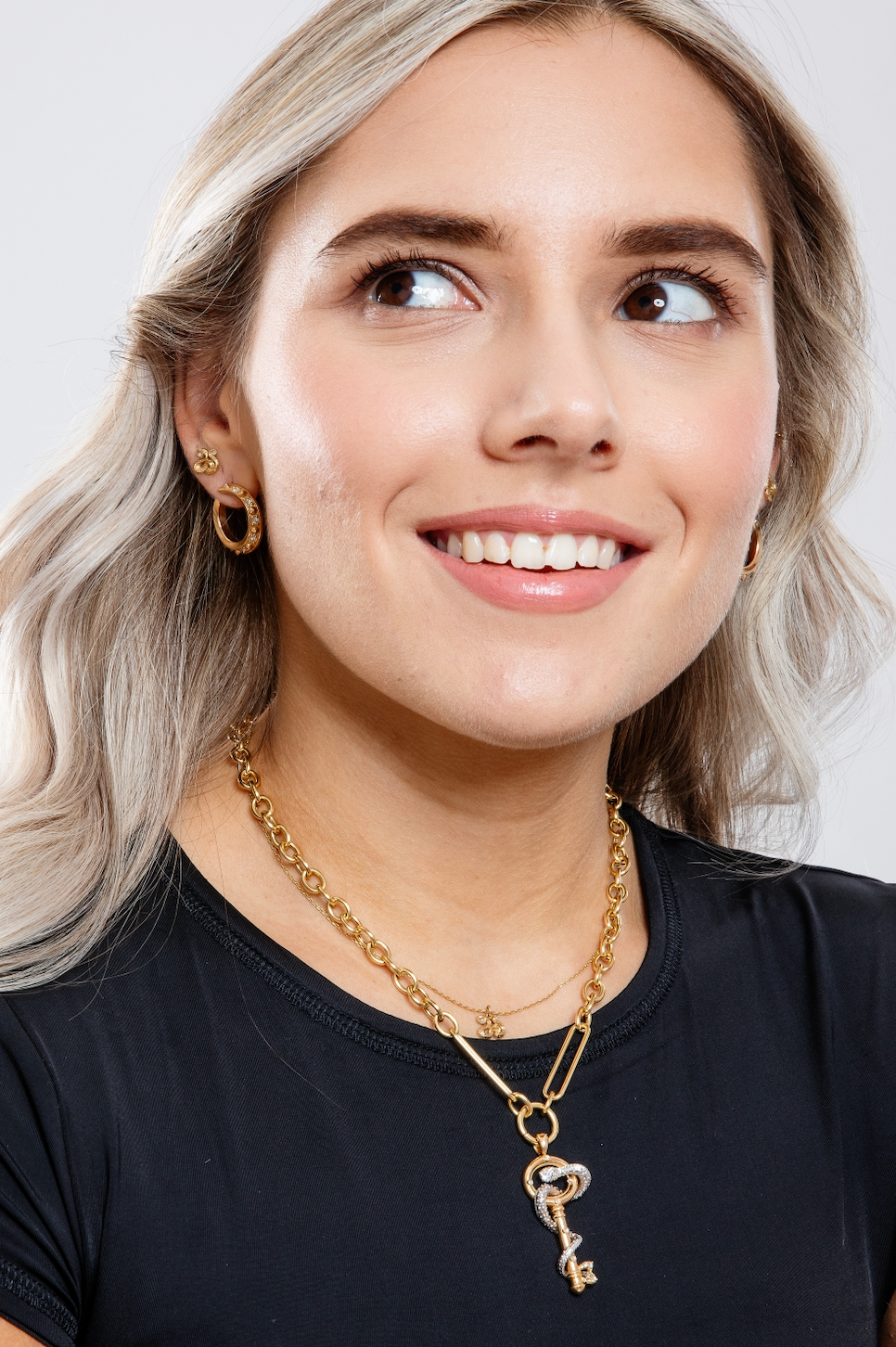 Wisdom Serpent Key Necklace