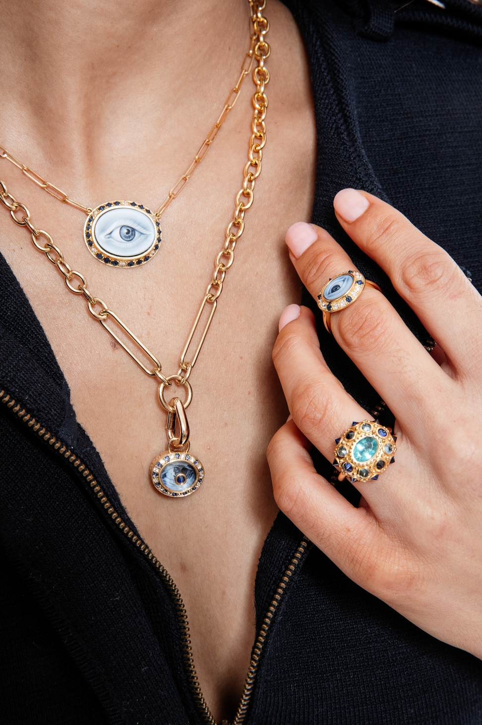 Eye Love Locket Pendant