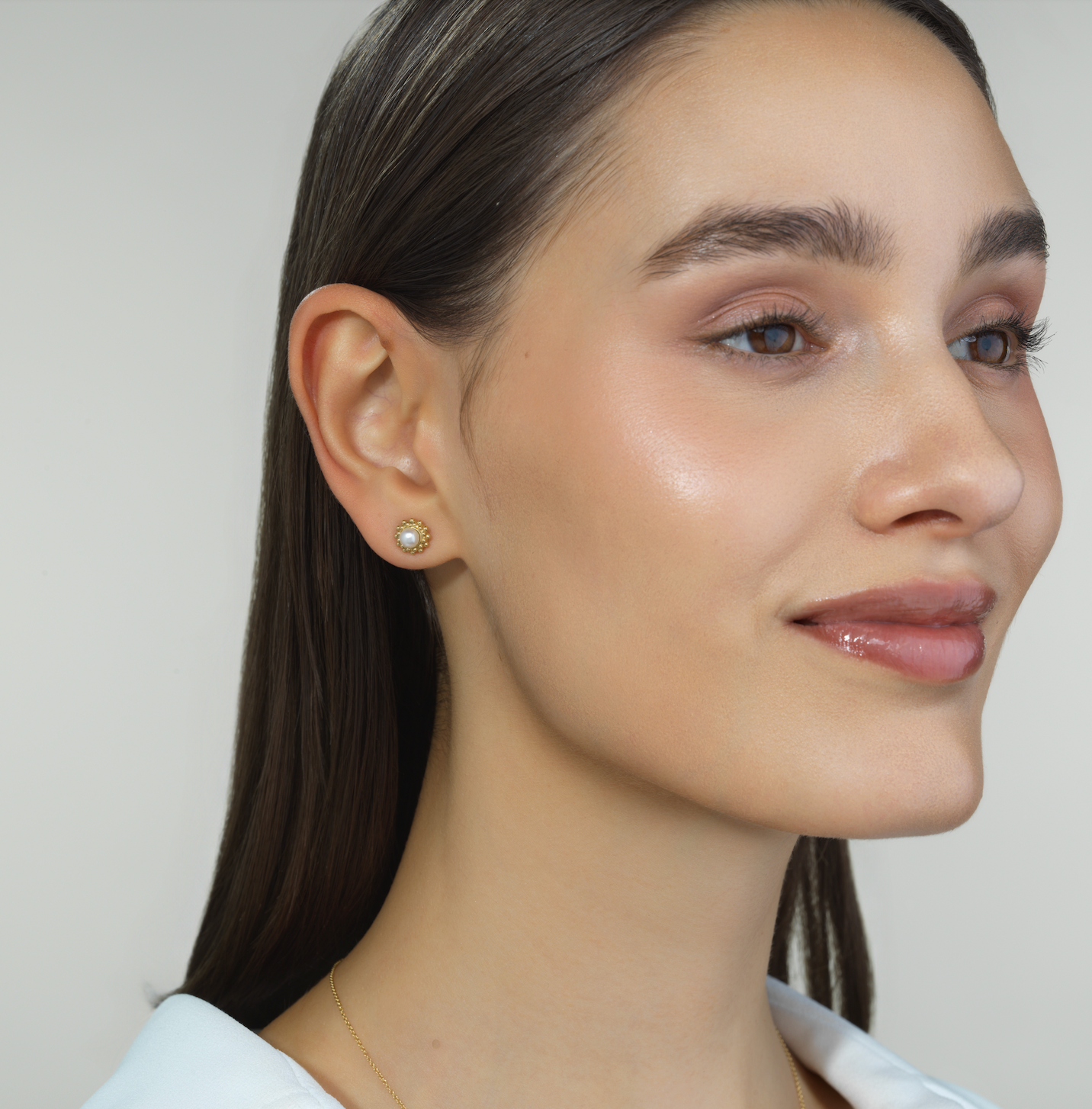 'California Dreaming' Pearl Stud Earrings