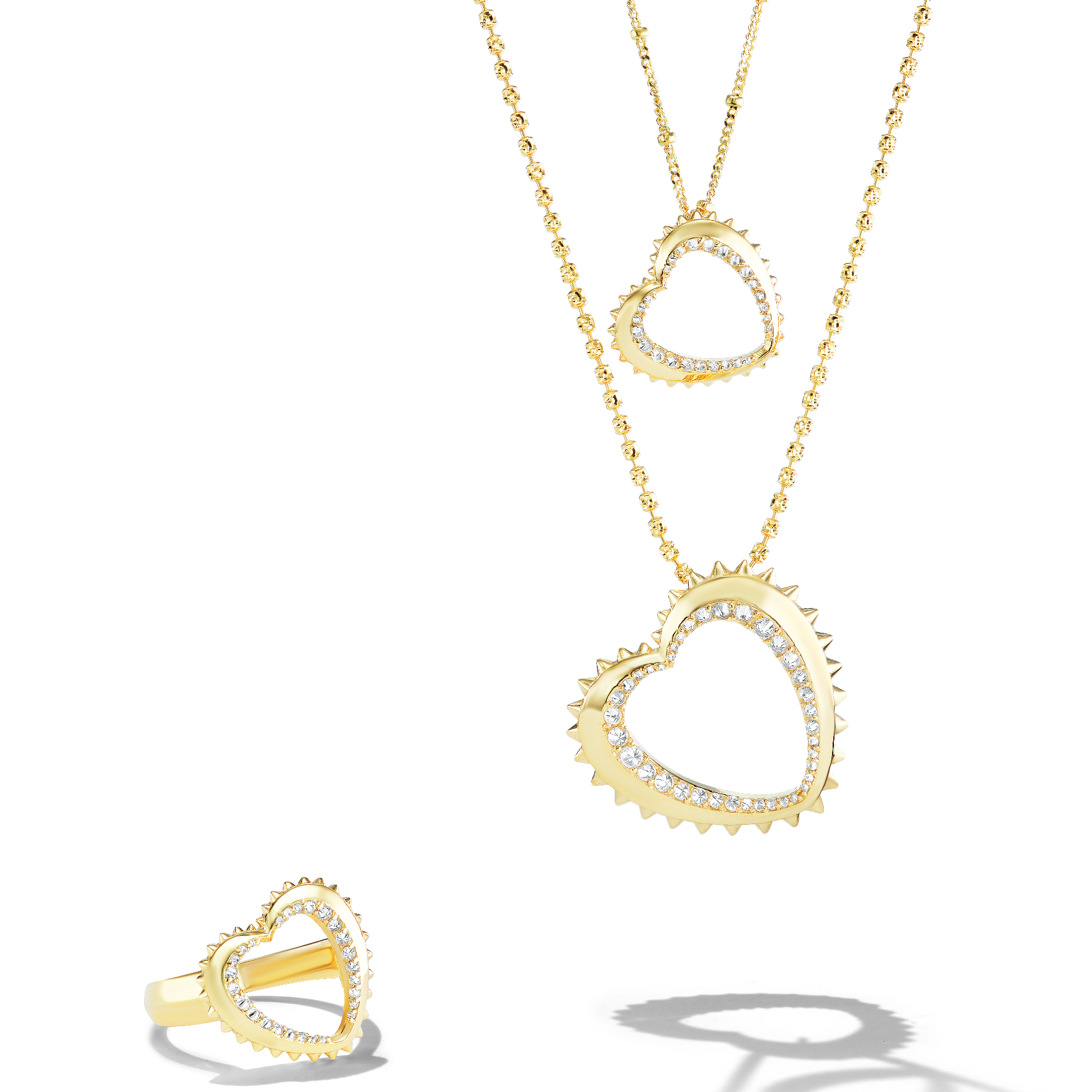 Heartitude Diamond Mini Ring