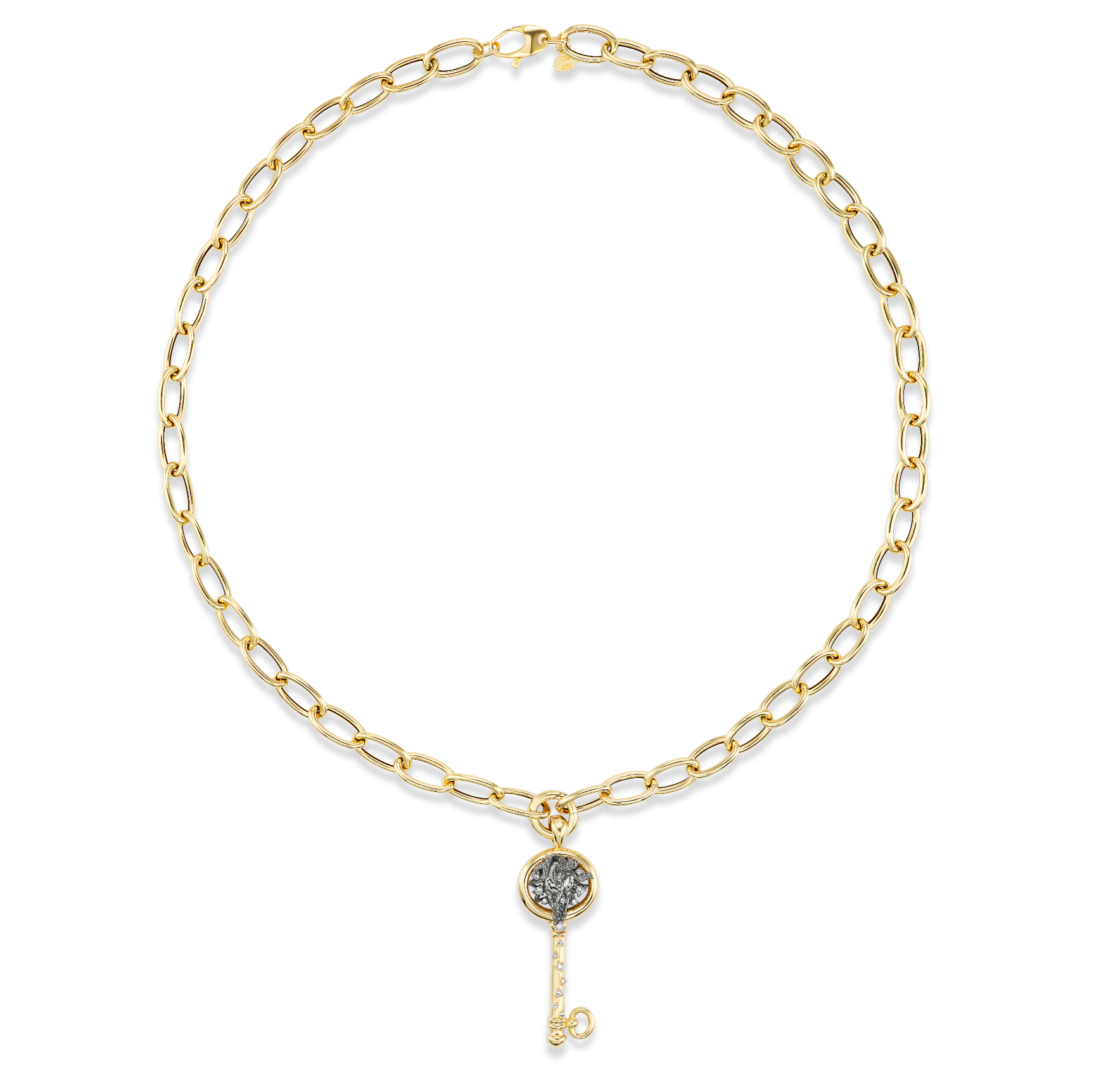 Strength Key Necklace – Horse Totem