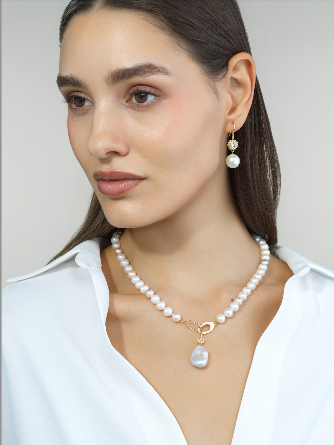 Audrey South Sea Pearl Earrings