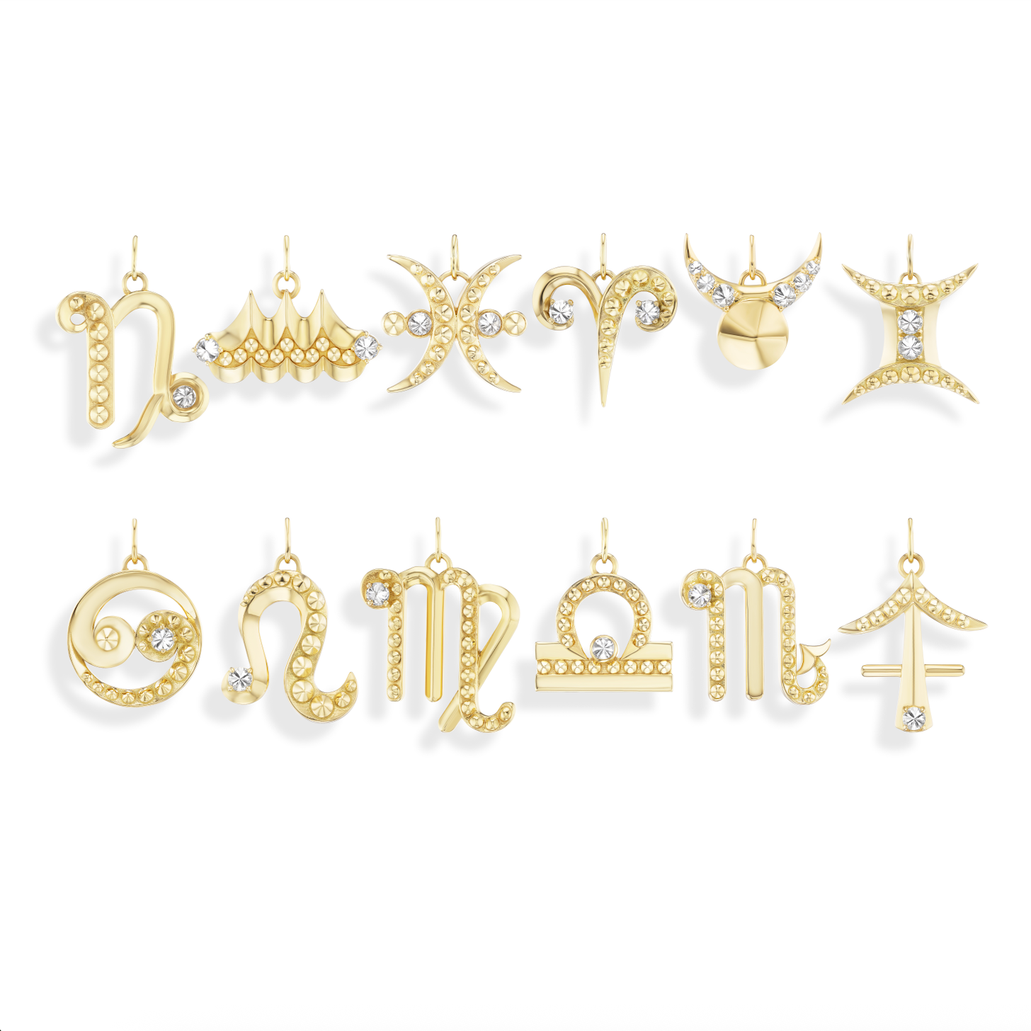 Aquarius Zodiac Charm