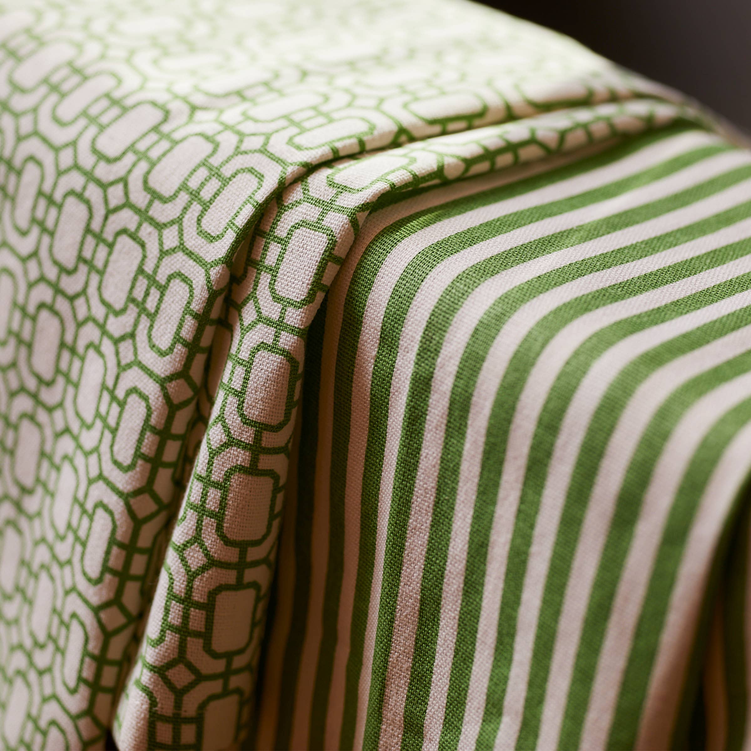 Newport Kitchen Towels, Set of 2 - Verde Green