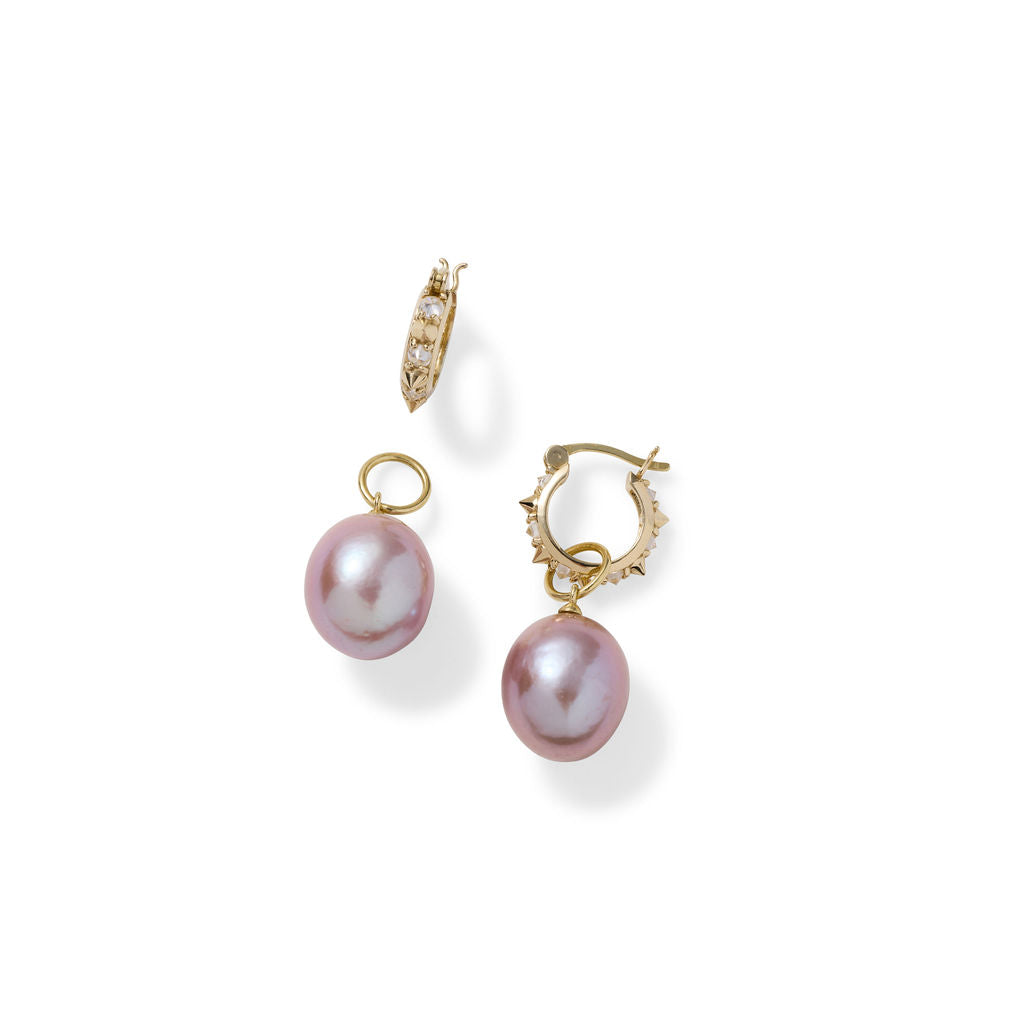 Image alt text — with Valerie Mini hoops
