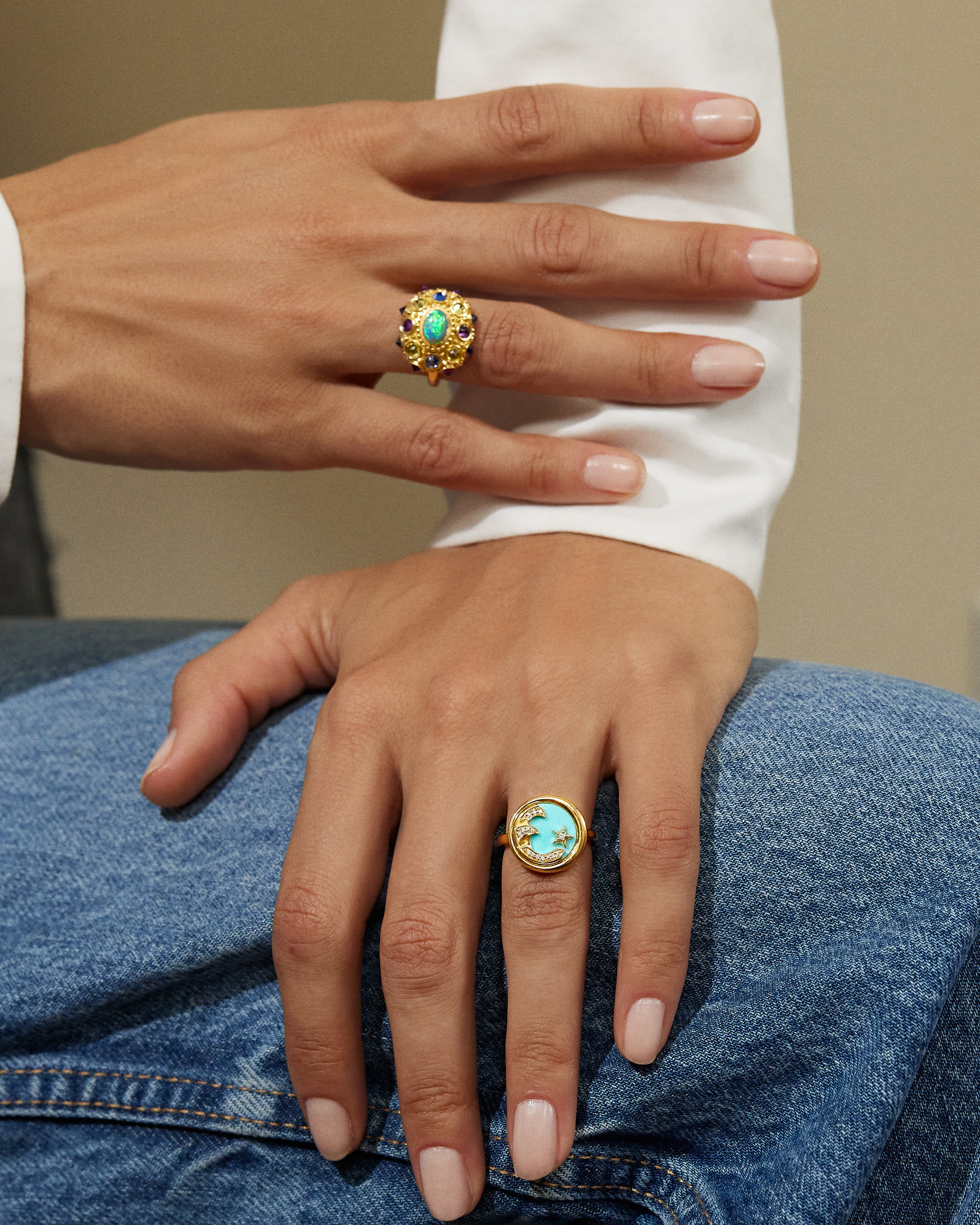 4 Elements: 'Water' Ring