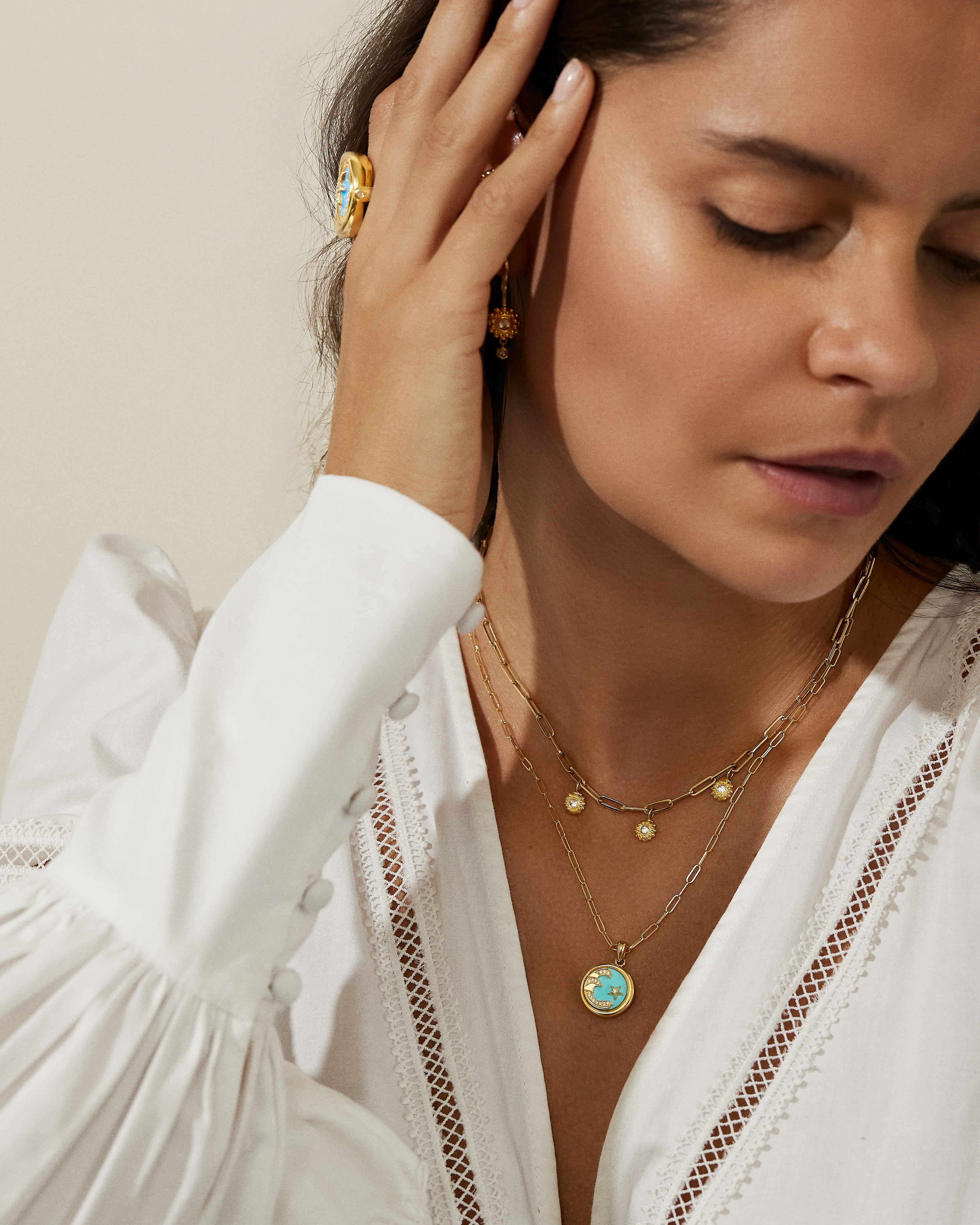 4 Elements: 'Water' Pendant Necklace