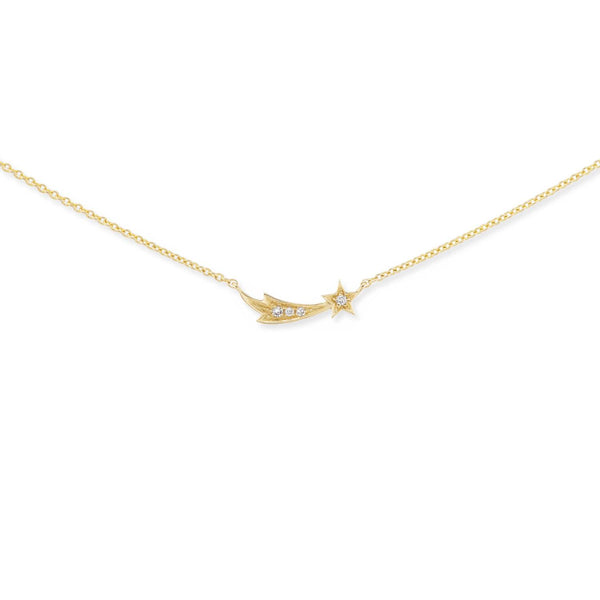 4 Element Shooting Star Charm Necklace