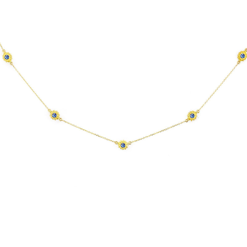 Intuition Blue Sapphire Necklace