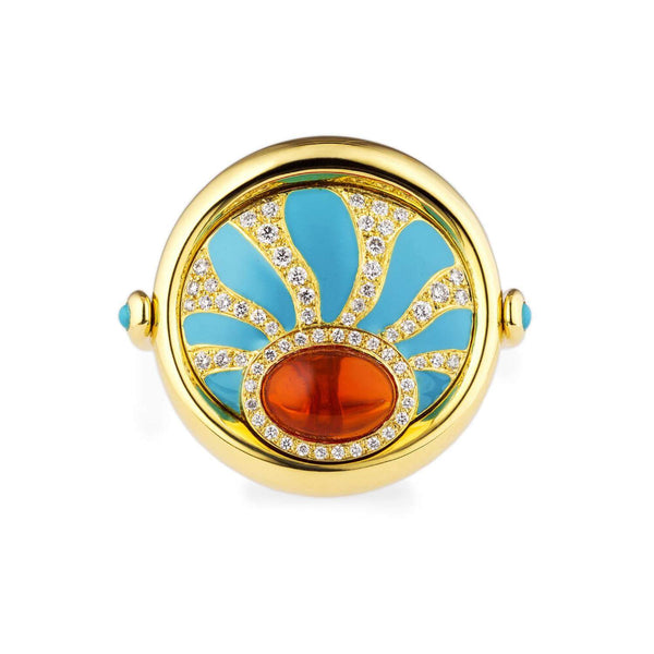 4 Element Fire Flip Ring