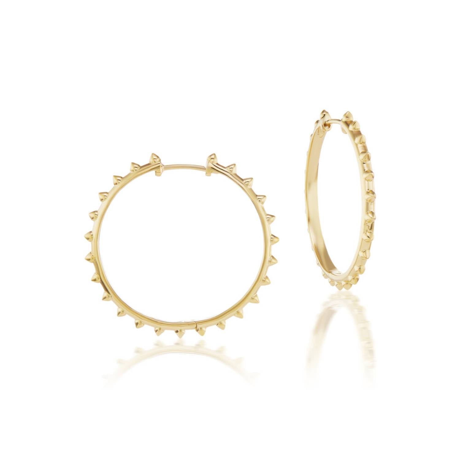 Bolt Huggie Hoop Earrings | Women's Jewelry | MILK MONEY