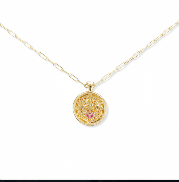 Impeccable Words Love Signet Pendent