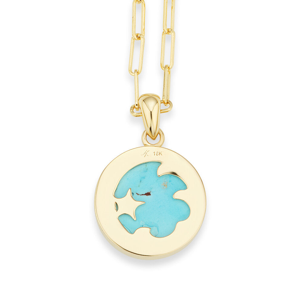 4 Elements: 'Water' Pendant Necklace