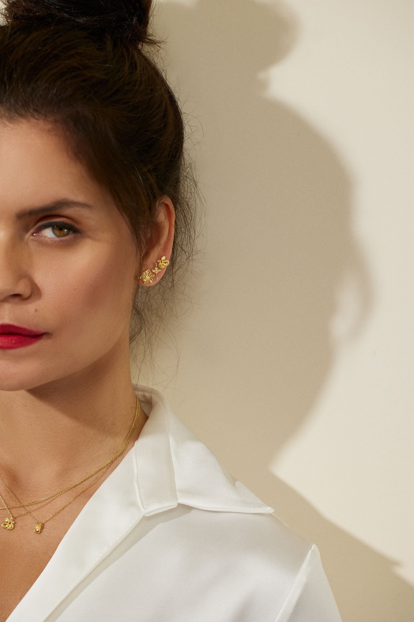 Wisdom Serpent Studs